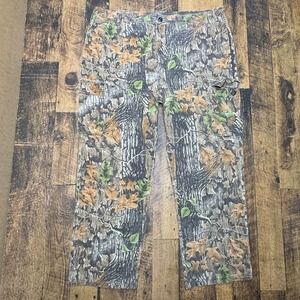 Commander Camouflage Hunting Pants Mossy Oak Tree Bark Pattern 2XL Made in USA